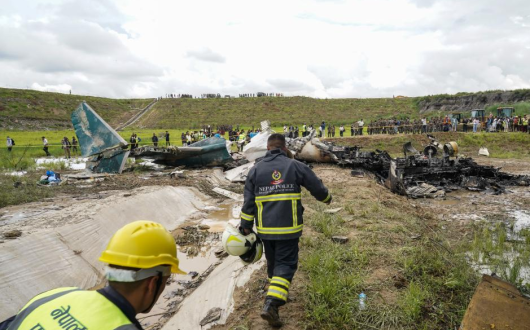 Tragic Plane Crash at Tribhuvan International Airport